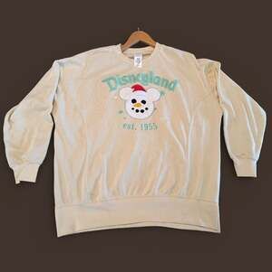 Disney Parks Disneyland Mickey Mouse Snowman Sweatshirt